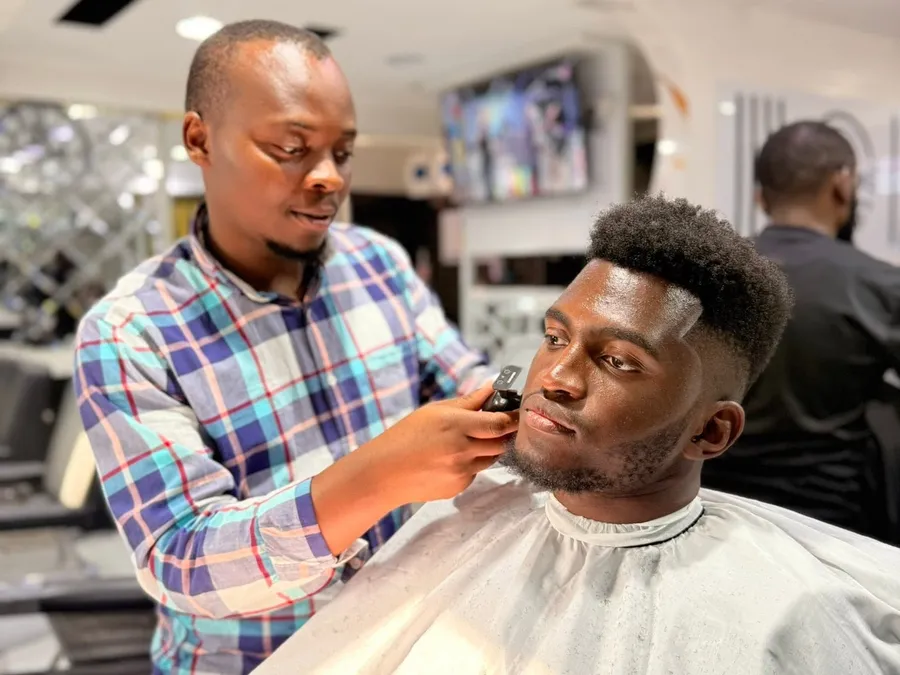 Inside Blispa Barbershop & Spa